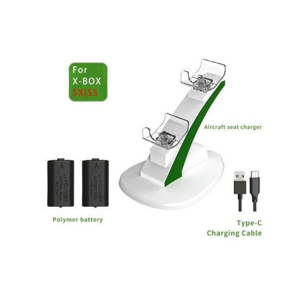 Зарядная станция Xbox Series S Controller Charging Stand White фото №2