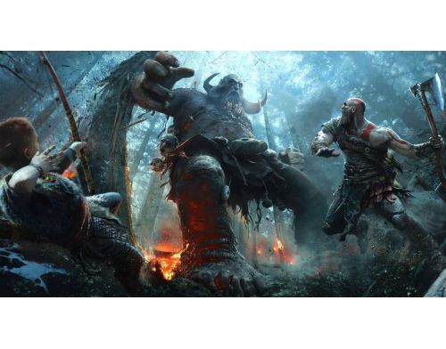Игра God of War 4 PS4 английская версия Б.У. фото №2
