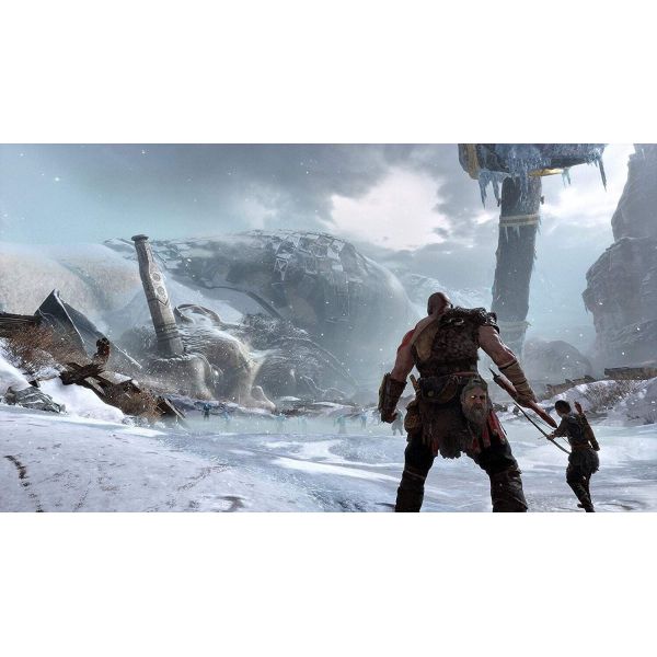 Игра God of War 4 PS4 английская версия Б.У. фото №3