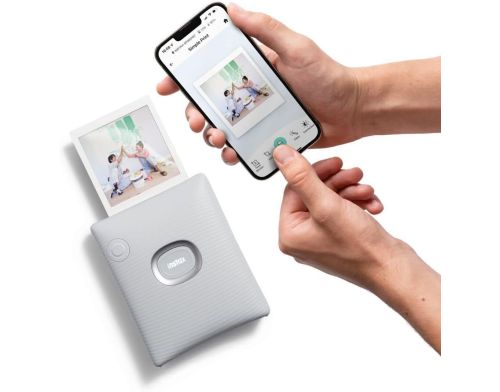 Фотопринтер Fujifilm INSTAX SQUARE LINK Ash White (16785470) фото №3