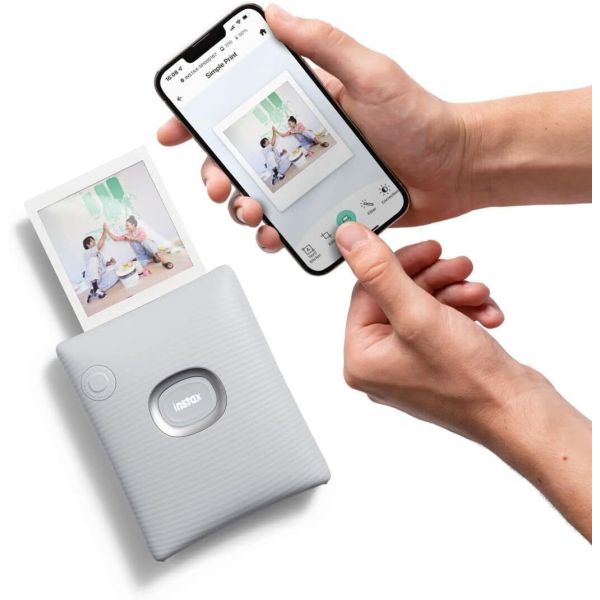 Фотопринтер Fujifilm INSTAX SQUARE LINK Ash White (16785470) фото №3