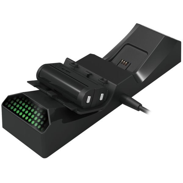 Зарядная станция Hori Dual Charge Station Designed for Xbox Series X/S AB10-001U (Поврежденная упаковка) Б.У. фото №3