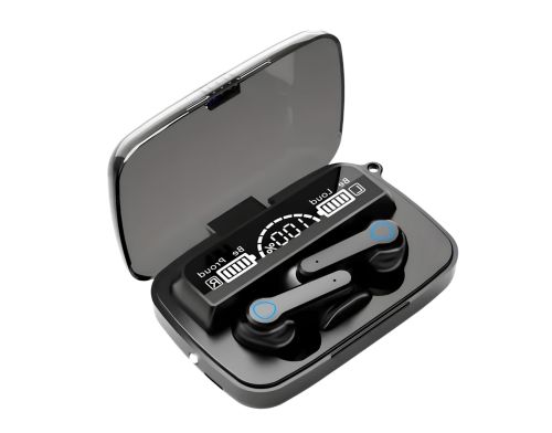 Навушники Bluetooth наушники с микрофоном и кейсом TWS M19 BT фото №3