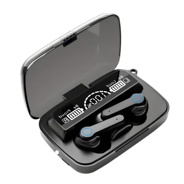 Навушники Bluetooth наушники с микрофоном и кейсом TWS M19 BT фото №3