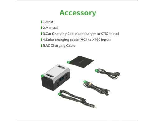 Зарядна станція XPower 1000, 1800 Вт, 1024 Вт*ч 00000140937 XP10001800WT фото №5