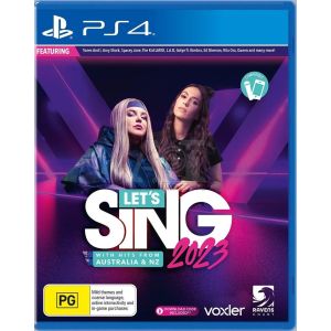 Игра Let's Sing 2023 PS4 Б.У.