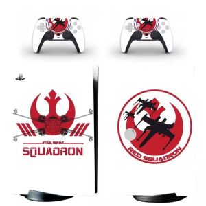 Набір наклейок на корпус Sticker Cover для PlayStation 5 Blu-Ray Star Wars Squadron