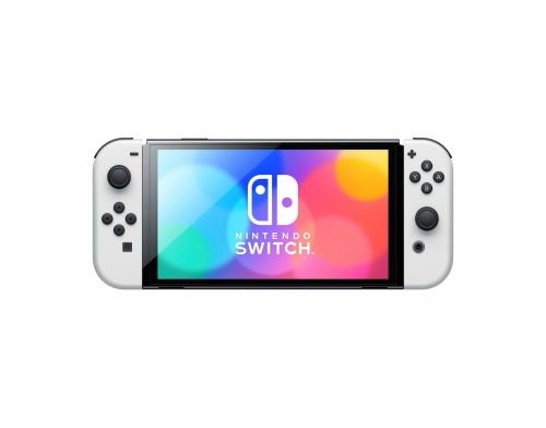 Портативная игровая консоль Nintendo Switch (OLED model) White set (Уценка) фото №5
