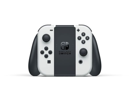 Портативная игровая консоль Nintendo Switch (OLED model) White set (Уценка) фото №3