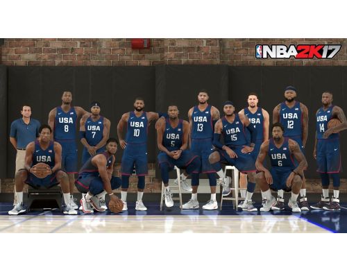 NBA 2K17 PS4 английская версия Б.У. фото №5