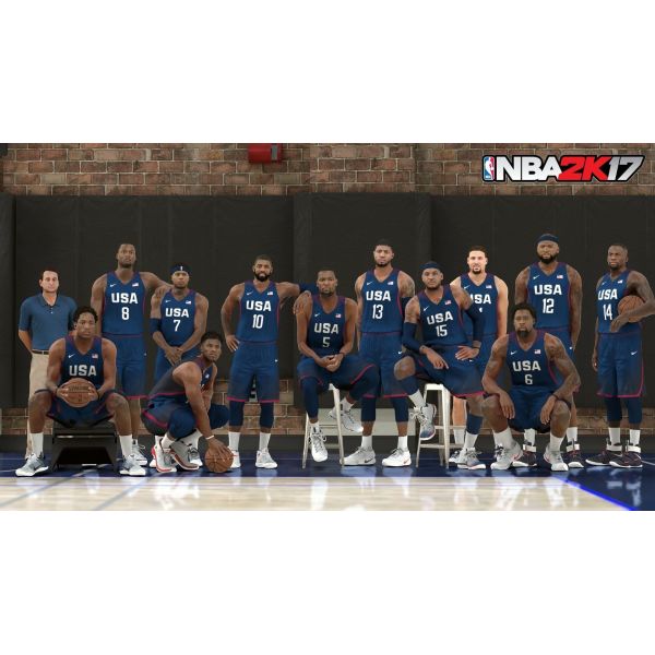 NBA 2K17 PS4 английская версия Б.У. фото №5