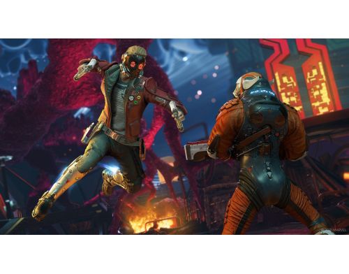 Игра Marvels Guardians of the Galaxy PS4 Английская версия Б.У. фото №4