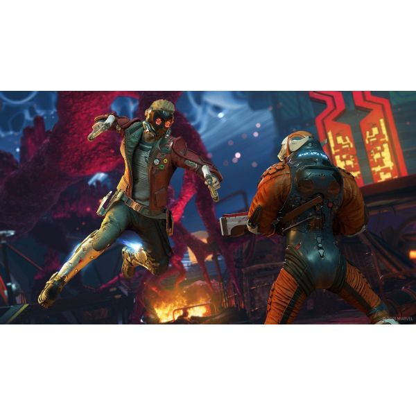 Игра Marvels Guardians of the Galaxy PS4 Английская версия Б.У. фото №4