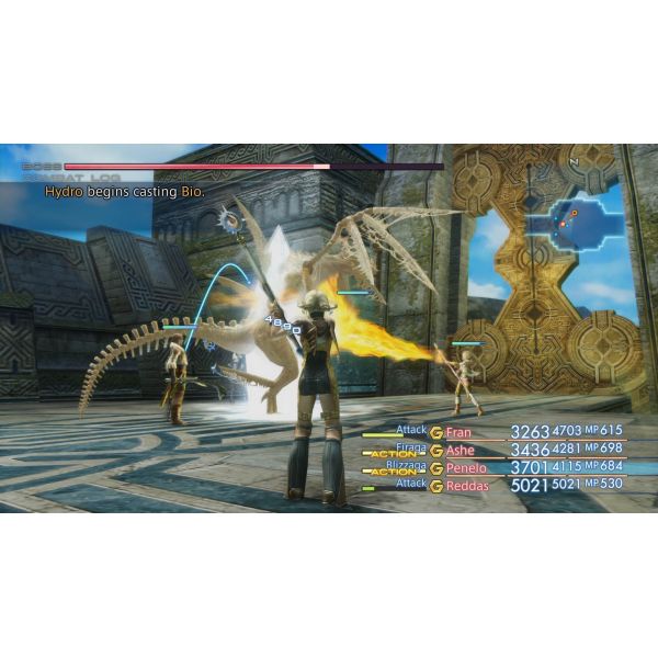 Игра Final Fantasy XII Zodiac Age PS4 Английская версия  Б.У. фото №4