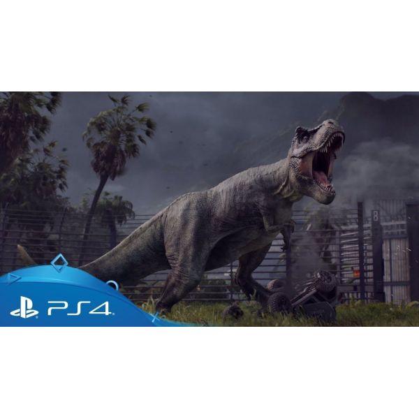 Игра Jurassic World Evolution PS4 русская версия Б.У. фото №2