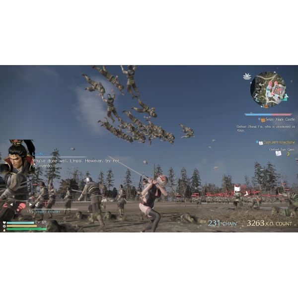 Игра Dynasty Warriors 9 PS4 Английская версия Б.У. фото №5