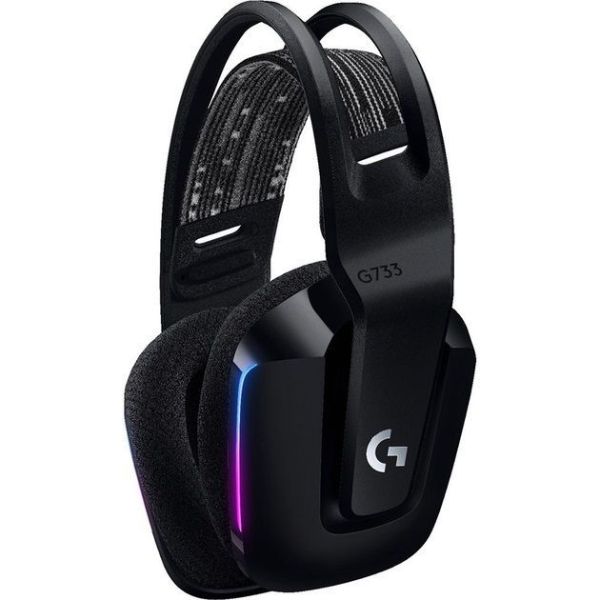 Наушники Logitech G733 Lightspeed Wireless RGB Black (981-000864, 981-000867) фото №2