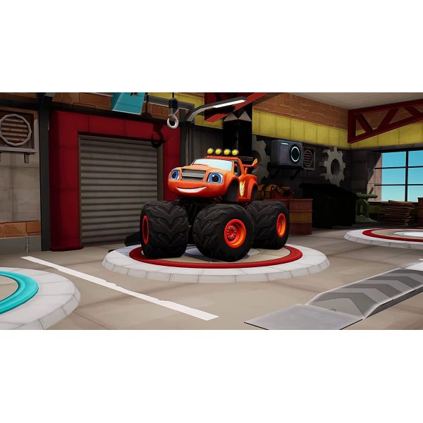 Игра Blaze and the Monster Machines Axle City Racers PS4 Английская версия Б.У. фото №2