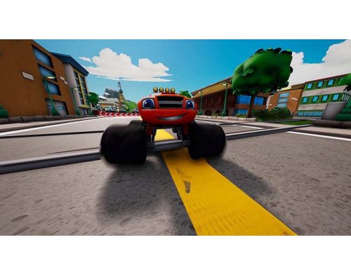Игра Blaze and the Monster Machines Axle City Racers PS4 Английская версия Б.У. фото №3