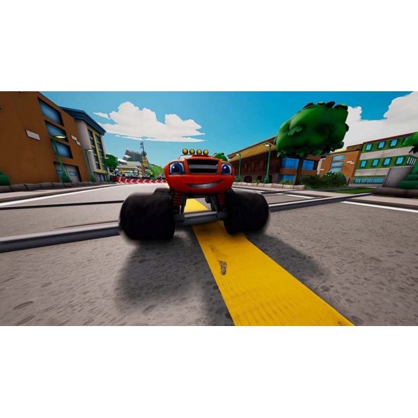 Игра Blaze and the Monster Machines Axle City Racers PS4 Английская версия Б.У. фото №3