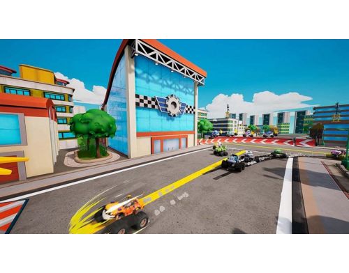 Игра Blaze and the Monster Machines Axle City Racers PS4 Английская версия Б.У. фото №4