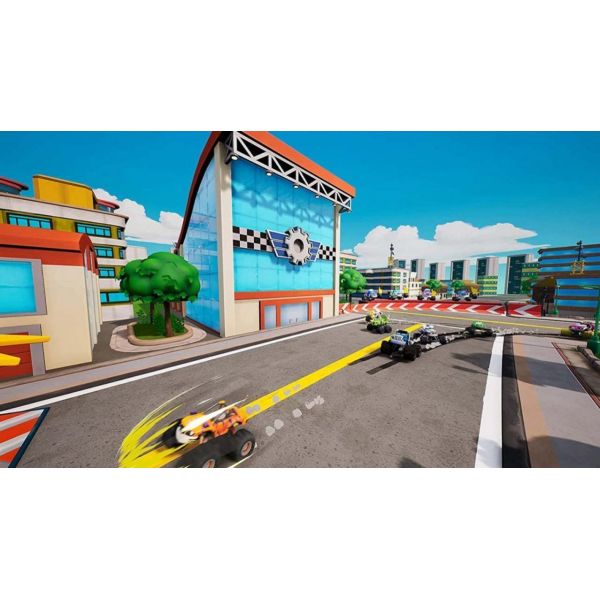 Игра Blaze and the Monster Machines Axle City Racers PS4 Английская версия Б.У. фото №4