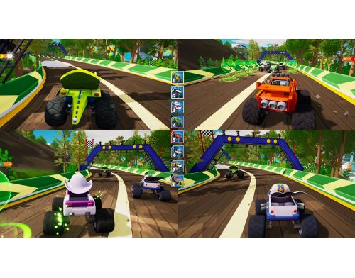 Игра Blaze and the Monster Machines Axle City Racers PS4 Английская версия Б.У. фото №6