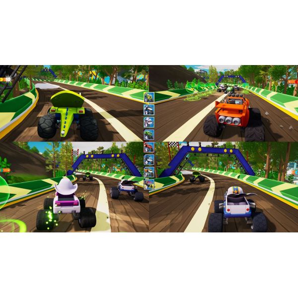 Игра Blaze and the Monster Machines Axle City Racers PS4 Английская версия Б.У. фото №6
