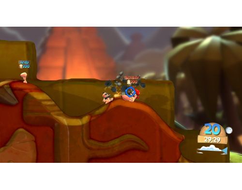 Игра Worms Battlegrounds PS4 Английская версия  Б.У. фото №2