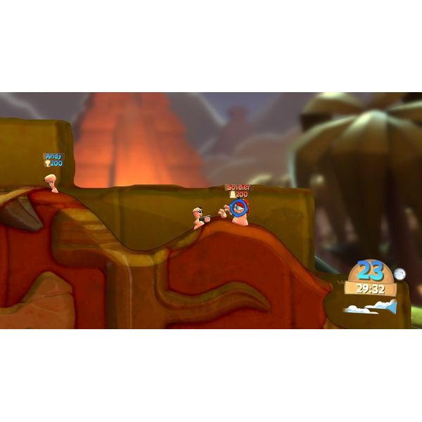 Игра Worms Battlegrounds PS4 Английская версия  Б.У. фото №3