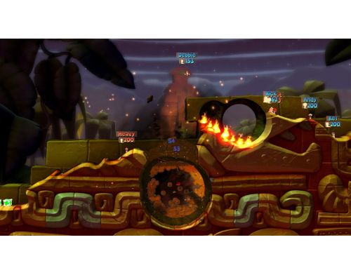 Игра Worms Battlegrounds PS4 Английская версия  Б.У. фото №4