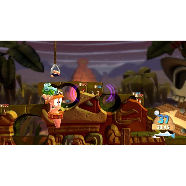 Игра Worms Battlegrounds PS4 Английская версия  Б.У. фото №6