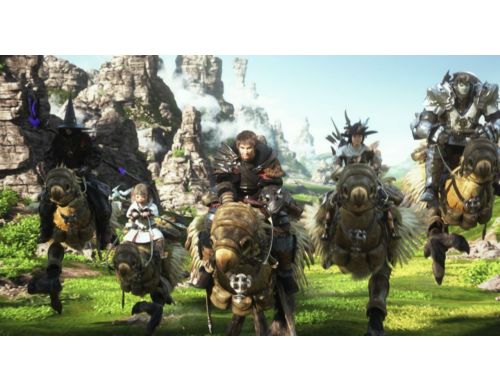 Игра Final Fantasy XIV A Realm Reborn Online PS4 Английская версия Б.У. фото №3