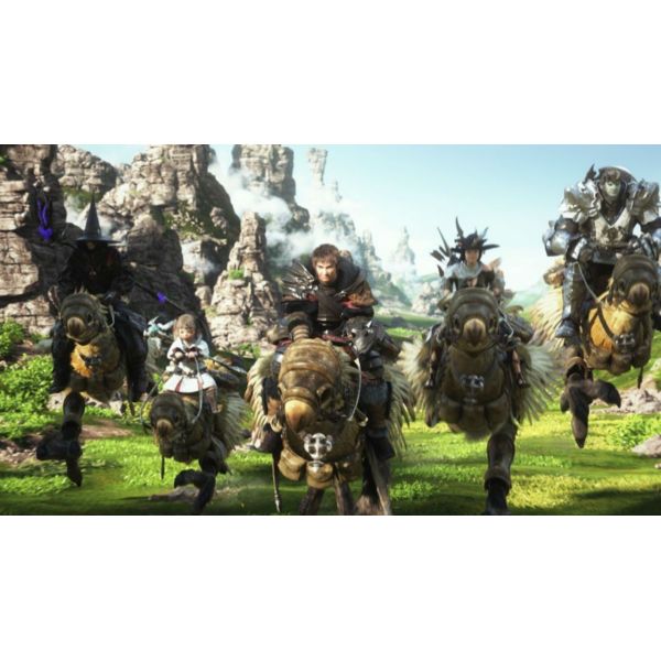 Игра Final Fantasy XIV A Realm Reborn Online PS4 Английская версия Б.У. фото №3