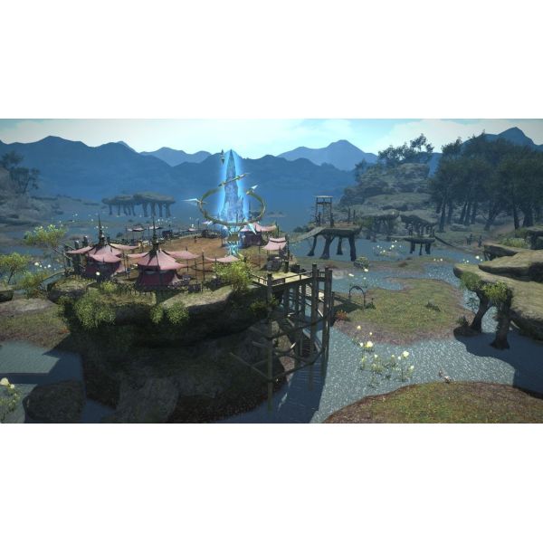 Игра Final Fantasy XIV A Realm Reborn Online PS4 Английская версия Б.У. фото №4