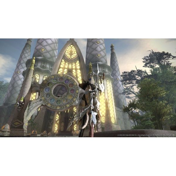 Игра Final Fantasy XIV A Realm Reborn Online PS4 Английская версия Б.У. фото №5