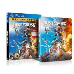 Игра Just Cause 3 Day One Edition Steelbook PS4 Английская версия Б.У.