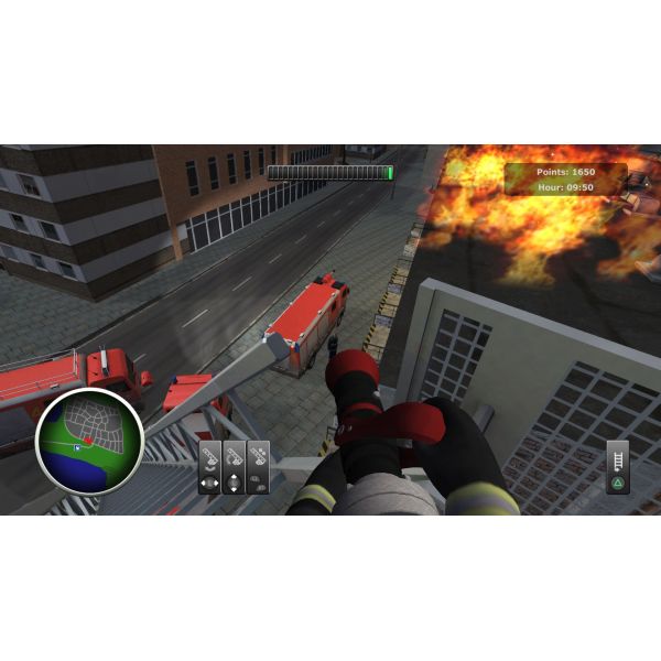 Игра Berufsfeuerwehr Die Simulation PS4 Б.У. фото №2