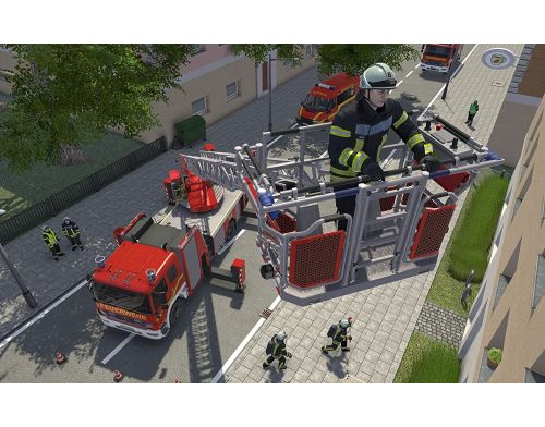Игра Berufsfeuerwehr Die Simulation PS4 Б.У. фото №3