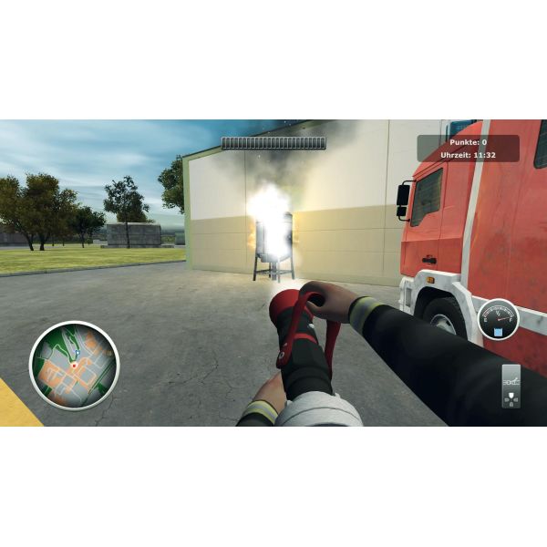 Игра Berufsfeuerwehr Die Simulation PS4 Б.У. фото №4
