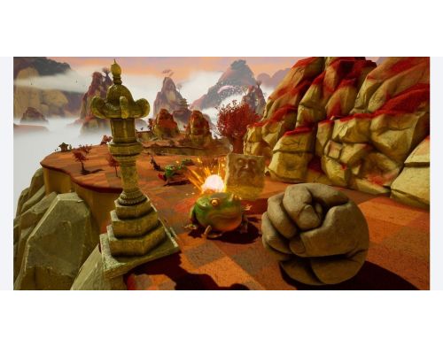 Игра Rock of Ages 3 Make & Break PS4 Русская версия Б.У. фото №4