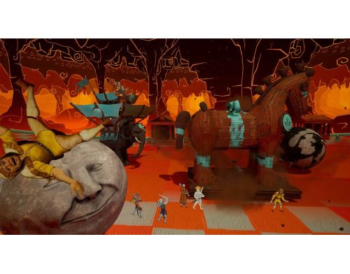 Игра Rock of Ages 3 Make & Break PS4 Русская версия Б.У. фото №5