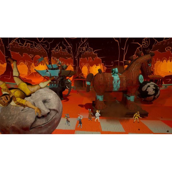 Игра Rock of Ages 3 Make & Break PS4 Русская версия Б.У. фото №5