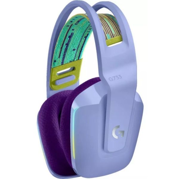 Наушники Logitech G733 Lightspeed Wireless RGB Lilac (981-000890) фото №2