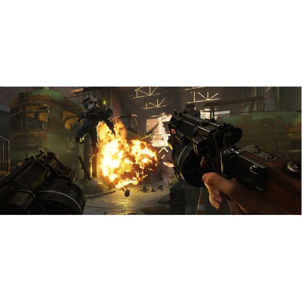 Игра Wolfenstein 2: The New Colossus PS4 английская версия Б.У. фото №6