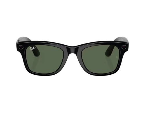 Смарт-очки Ray-Ban Meta Wayfarer Shiny Black Frame Green Lenses (RW4006 601/71 50-22) фото №2