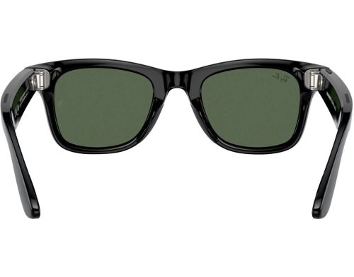 Смарт-очки Ray-Ban Meta Wayfarer Shiny Black Frame Green Lenses (RW4006 601/71 50-22) фото №3