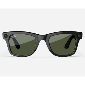 Смарт-очки Ray-Ban Meta Wayfarer Shiny Black Frame Green Lenses (RW4008 601/71 53-22)