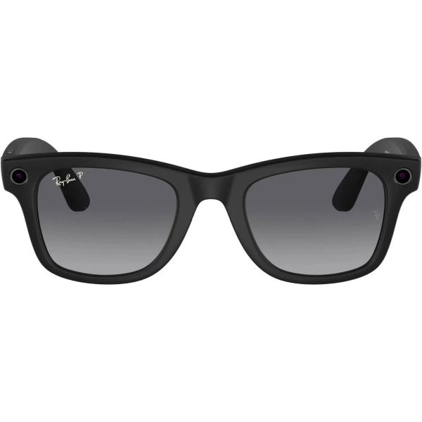 Смарт-очки Ray-Ban Meta Wayfarer Matte Black Frame Graphite Lenses (RW4008 601ST3 53-22) фото №3