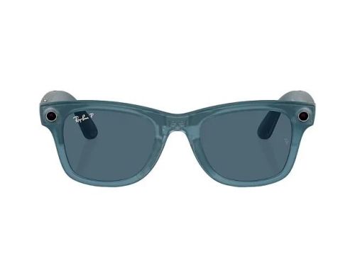 Смарт-очки Ray-Ban Meta Wayfarer Matte Jeans Frame Dusty Blue Lenses (RW4006 67552V 50-22) фото №2